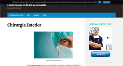 Desktop Screenshot of chirurgiaesteticamilano.net