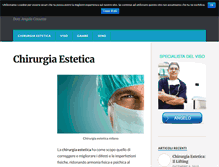 Tablet Screenshot of chirurgiaesteticamilano.net